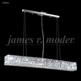 Contemporary 8 Light Mini Chandelier by James Moder - 95989