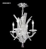 Eclipse 4 Light Small Chandelier by James Moder - 95634