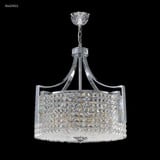 Contemporary 12 Light Medium Crystal Chandelier by James Moder - 96634-CONTEMP