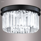 Contemporary Europa 2 Light 12 Inch Wide Flush Mount by James Moder - 96994SB