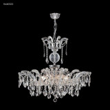 Maria Theresa Grand 8 Light Large Crystal Chandelier by James Moder - 96680-PEARL