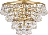 Bling 2 Light 16.75 Inch Wide Flush Mount by Robert Abbey - 1002