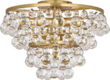 Bling 2 Light 16.75 Inch Wide Flush Mount by Robert Abbey - 1002