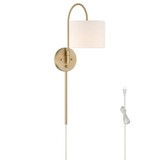 Horizon 1 Light Wall Sconce 15 Inch Tall and 7.75 Inch Wide by Hunter Fans - 48177