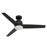 Malden 3 Blade Ceiling Fan with Light Kit 52 Inch Wide by Hunter Fans - 53546
