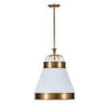 Savarin 1 Light Medium Pendant 22 Inch Tall and 20 Inch Wide By Varaluz - 549P01M