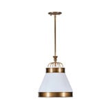 Savarin 1 Light Small Pendant 16.5 Inch Tall and 14 Inch Wide By Varaluz - 549P01