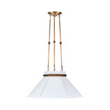 Mood Swings 1 Light Haxagonal Pendant 15 Inch and 32 Inch Wide By Varaluz - 540P01B