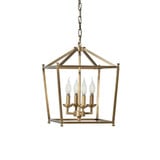 Gridlock 4 Light Pendant 18 Inch Tall and 14 Inch Wide By Varaluz - 538P04