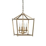 Gridlock 4 Light Pendant 18 Inch Tall and 14 Inch Wide By Varaluz - 538P04