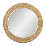Athena Round Wall Mirror 40.25 Inch Wide By Varaluz - 457MI40