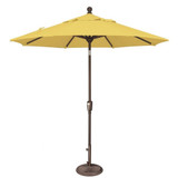 7.5 Foot Aluminum Crank Lift Octagon Market Umbrella by Simply Shade - SSUM97