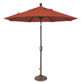 7.5 Foot Aluminum Crank Lift Octagon Market Umbrella by Simply Shade - SSUM97
