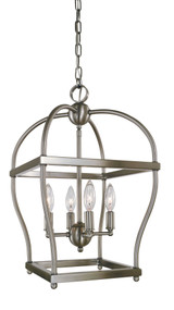Kenmare 4 Light Mini Chandelier by Framburg - 5474BN