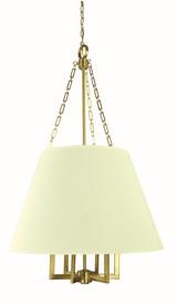Bistro 6 Light Large Foyer Chandelier by Framburg - 5606BR