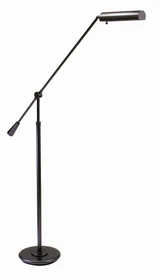 Grand 1 Light Piano Lamp 54 x 10 Inches by House of Troy - FL10-MB