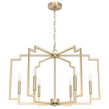 Zoanne 6 Light Large Chandelier by Hunter - Z6_195_CH20