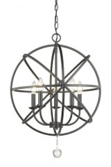 Tull 5 Light Chandelier 20 Inches Wide by 25.13 Inches High by Z-Lite - 458-20