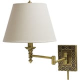 Decorative 1 Light Cone Shade Swing Arm Wall Sconce by House of Troy - WS763