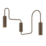 Lark 2 Light Wall Sconce 20.25 Inch Tall and 21 Inch Wide by Troy - B3220
