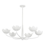Arcata 6 Light Chandelier 15 Inch Tall and 39.5 Inch Wide by Troy - F2040