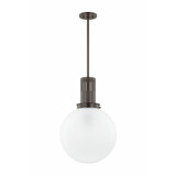Tobias 1 Light Medium Pendant 15.75 Inch Wide by Troy - F4616
