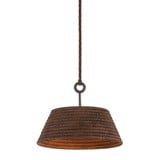 Sequoia 1 Light Pendant 18.25 Inch Tall and 23.75 Inch Wide by Troy - F2824