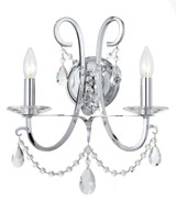 Othello 2 Light Candle Style Wall Sconce by Crystorama - 6822