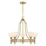 Allston 5 Light Chandelier 26.5 Inch Tall and 30 Inch Wide By Savoy House - 1-1606-5