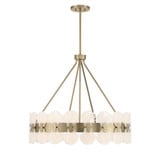 Bancroft 6 Light Chandelier 27.38 Inch Tall and 30 Inch Wide By Savoy House - 1-3605-6