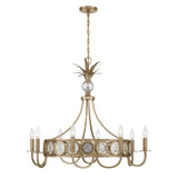 Hearst 8 Light Chandelier 28.63 Inch Tall and 33 Inch Wide By Savoy House - 1-1205-8