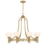 Allston 8 Light Chandelier 32.63 Inch Tall and 36 Inch Wide By Savoy House - 1-1605-8