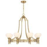 Allston 8 Light Chandelier 32.63 Inch Tall and 36 Inch Wide By Savoy House - 1-1605-8