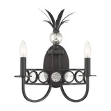 Hearst 2 Light Wall Sconce 16.5 Inch Tall and 13 Inch Length By Savoy House - 9-1207-2