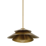 Hiro 1 Light Pendant 6 Inch Tall and 12.75 Inch Wide by Hunter Fans - 48156