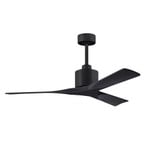 Nan 3 Blade Ceiling Fan  12 Inches Tall and 52 Inches Wide by Matthews Fans - NK-52
