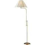 Universal One Light Pharmacy Floor Lamp with Adjustable Pole by Cal  - BO-216