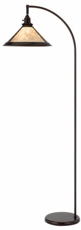 Downbridge 1 Light Arc Floor Lamp 65 x 11 Inches by Cal  - BO-3122FL