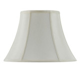 Basic Bell Vertical Piped Shade 12.5 Inch Tall and 18 Inch Wide by Cal - SH-8104/18