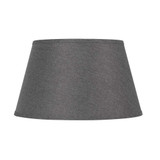 Round Hardback Linen Shade 10 Inches Tall and 17 Inches Wide by Cal - SH-811-17F