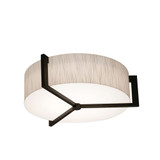 Apex 2 Light 14.25 Inch Wide Flush Mount by AFX - APF1214MB