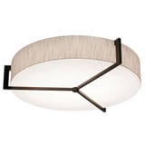 Apex 3 Light 21.25 Inch Wide Flush Mount by AFX - APF1932MB