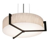 Apex 3 Light Large Pendant 17 Inch Tall by AFX - APP1524MB