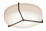 Apex 18W 1 LED 14.25 Inch Wide Flush Mount by AFX - APF1214LAJUD