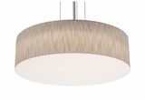 Anton 1 Light Large Drum Pendant 24 Inch Wide by AFX - ANP2432