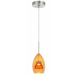 6W 1 LED Light Mini Pendant by Cal - UP-128