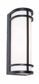 Crain 20W 1 LED Outdoor Wall Mount 16 Inch Tall and 6 Inch Wide by Afx - CRNW0616LAJUD