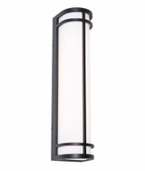 Crain 24W 1 LED Outdoor Wall Mount 24 Inch Tall and 6 Inch Wide by Afx - CRNW0624LAJUD