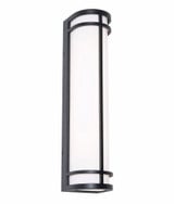Crain 24W 1 LED Outdoor Wall Mount 24 Inch Tall and 6 Inch Wide by Afx - CRNW0624LAJUD