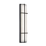 August 40W 1 LED Light Outdoor Wall Lantern by AFX - AUGW0736